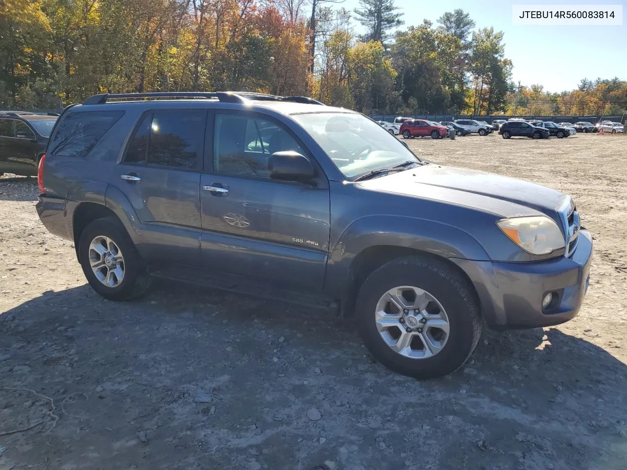 2006 Toyota 4Runner Sr5 VIN: JTEBU14R560083814 Lot: 75684884