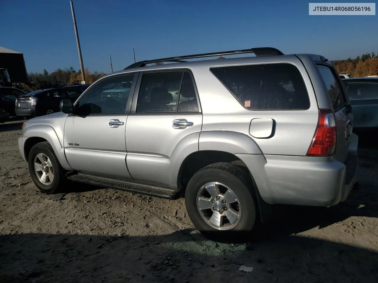 2006 Toyota 4Runner Sr5 VIN: JTEBU14R068056196 Lot: 76110004