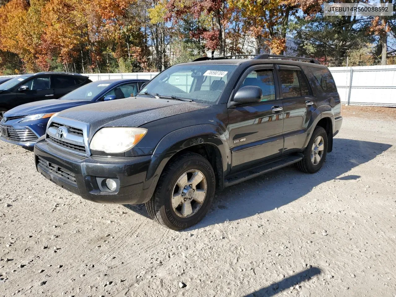 2006 Toyota 4Runner Sr5 VIN: JTEBU14R560088592 Lot: 76590704