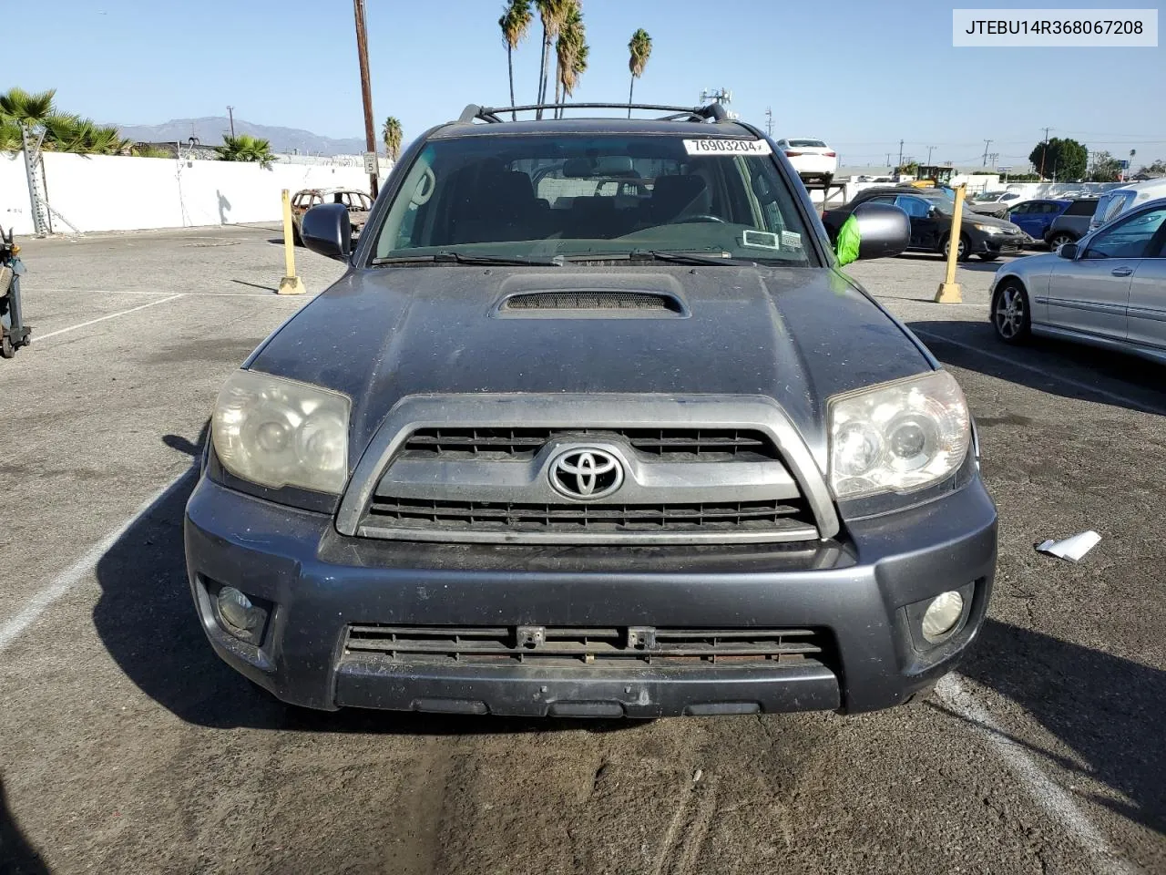 2006 Toyota 4Runner Sr5 VIN: JTEBU14R368067208 Lot: 76903204