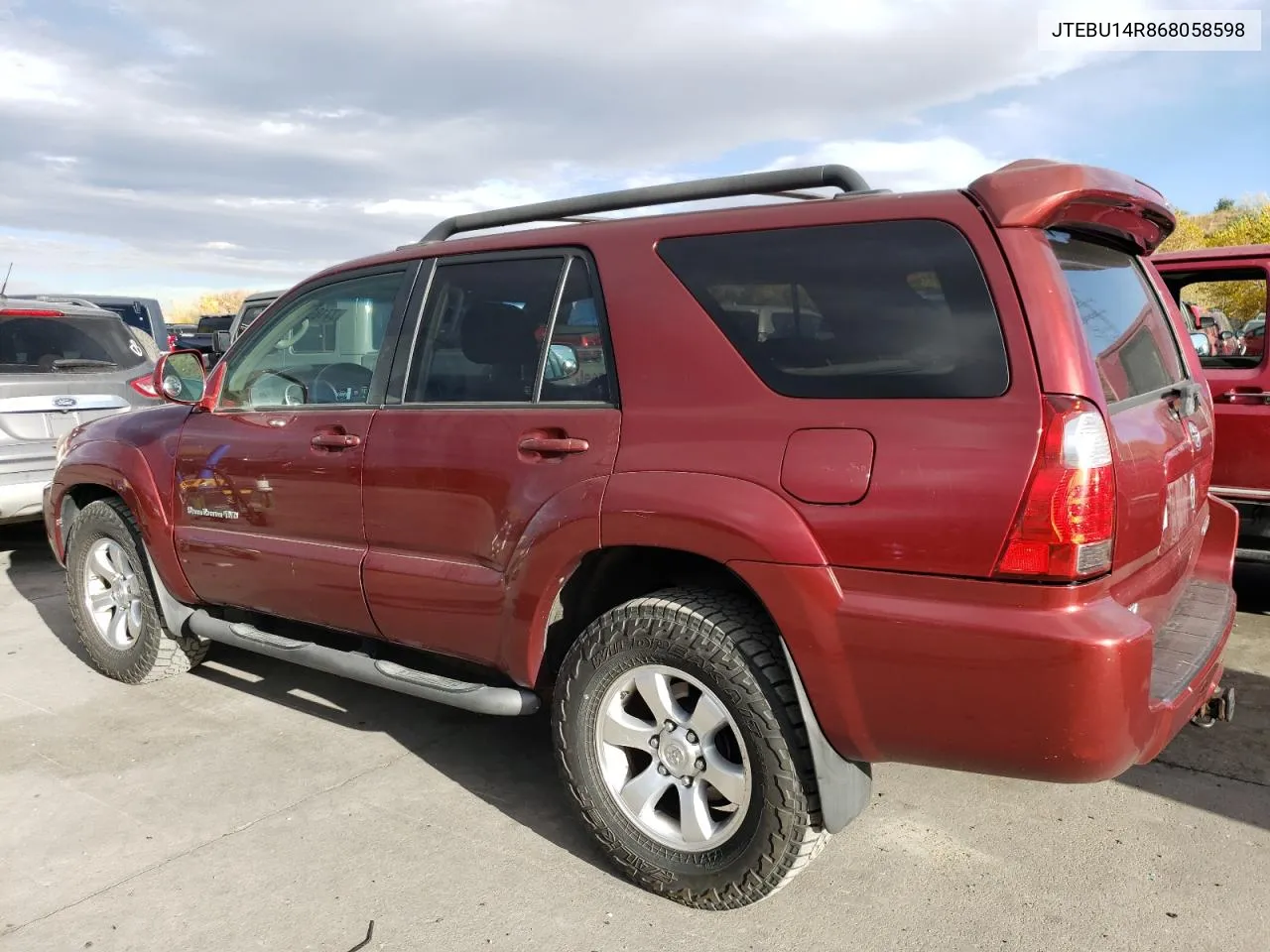 2006 Toyota 4Runner Sr5 VIN: JTEBU14R868058598 Lot: 77189264