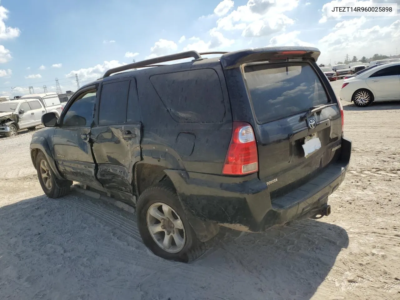 2006 Toyota 4Runner Sr5 VIN: JTEZT14R960025898 Lot: 77494734