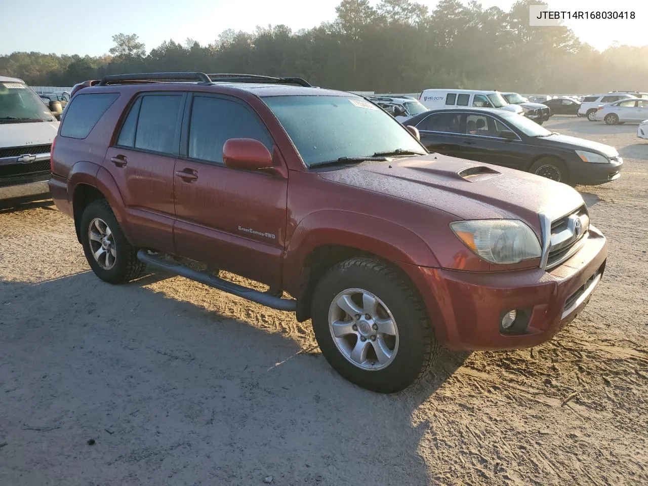 2006 Toyota 4Runner Sr5 VIN: JTEBT14R168030418 Lot: 77534054