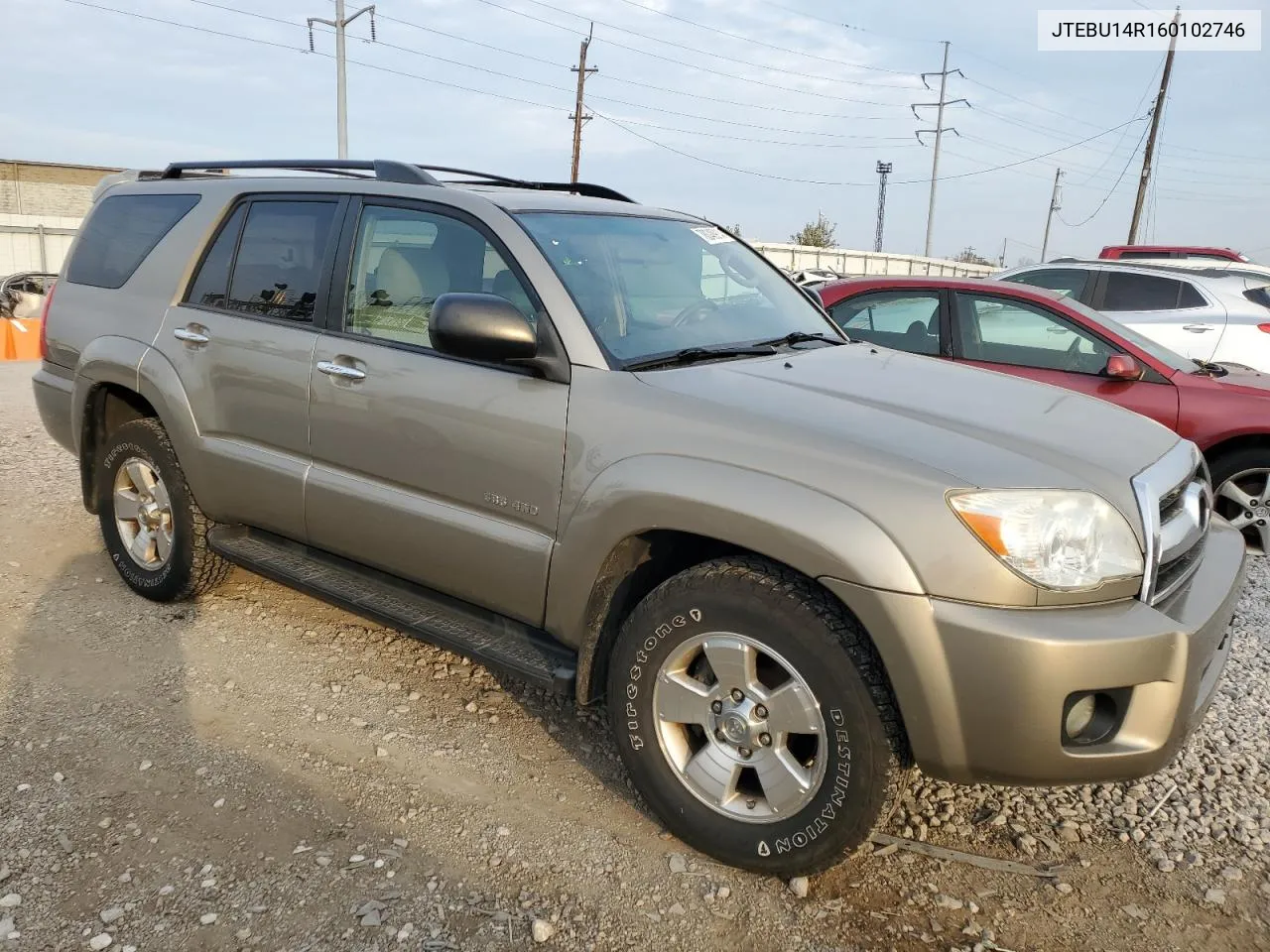 2006 Toyota 4Runner Sr5 VIN: JTEBU14R160102746 Lot: 78040914