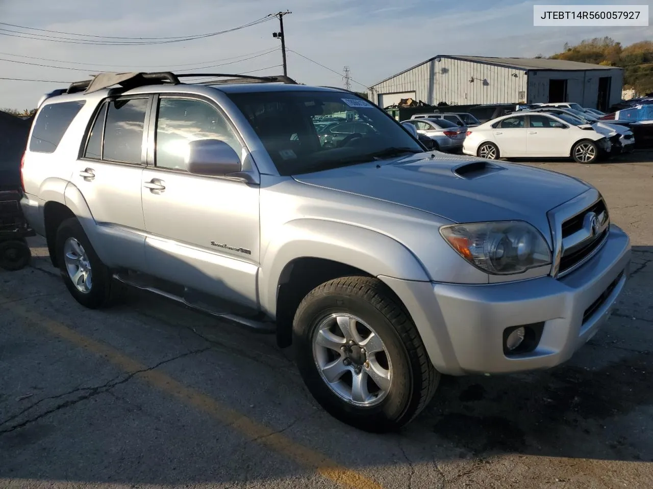 2006 Toyota 4Runner Sr5 VIN: JTEBT14R560057927 Lot: 78066124