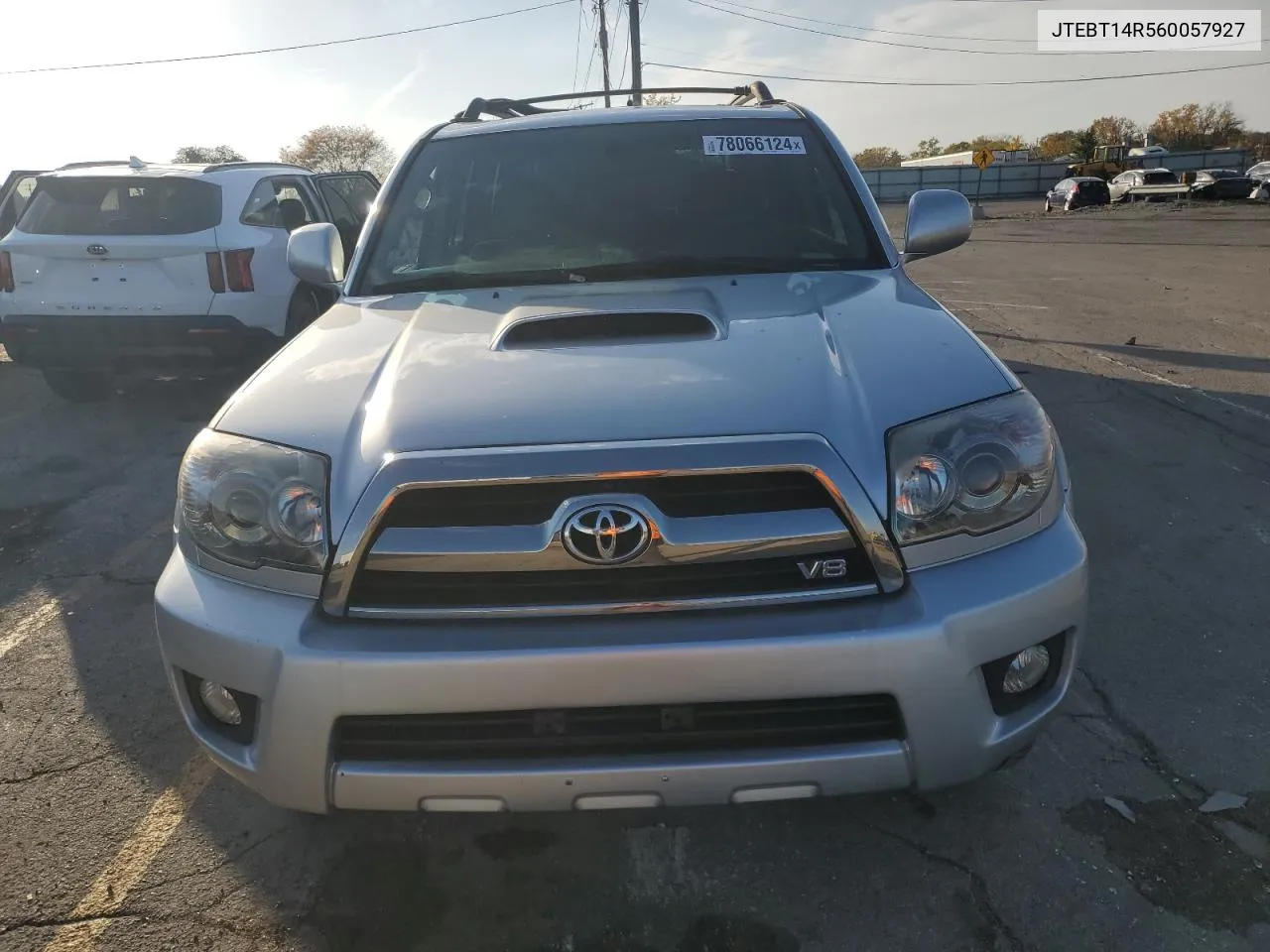 2006 Toyota 4Runner Sr5 VIN: JTEBT14R560057927 Lot: 78066124