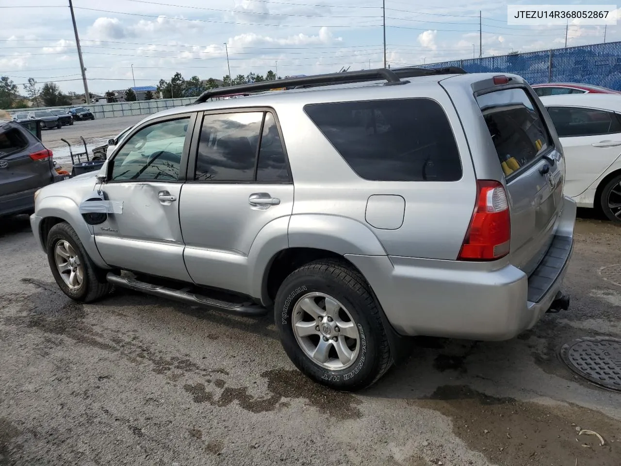 2006 Toyota 4Runner Sr5 VIN: JTEZU14R368052867 Lot: 78138514