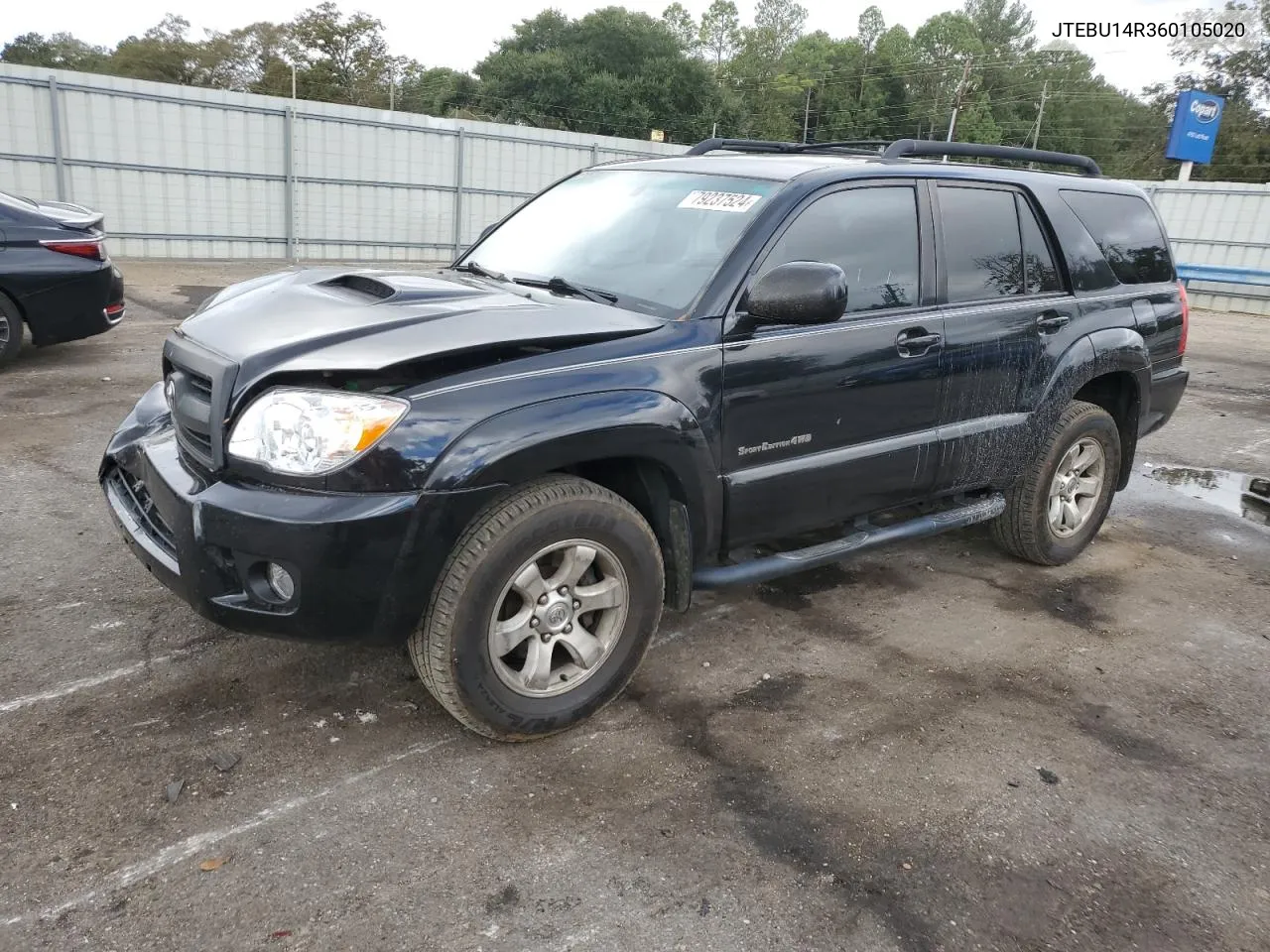 2006 Toyota 4Runner Sr5 VIN: JTEBU14R360105020 Lot: 79237524