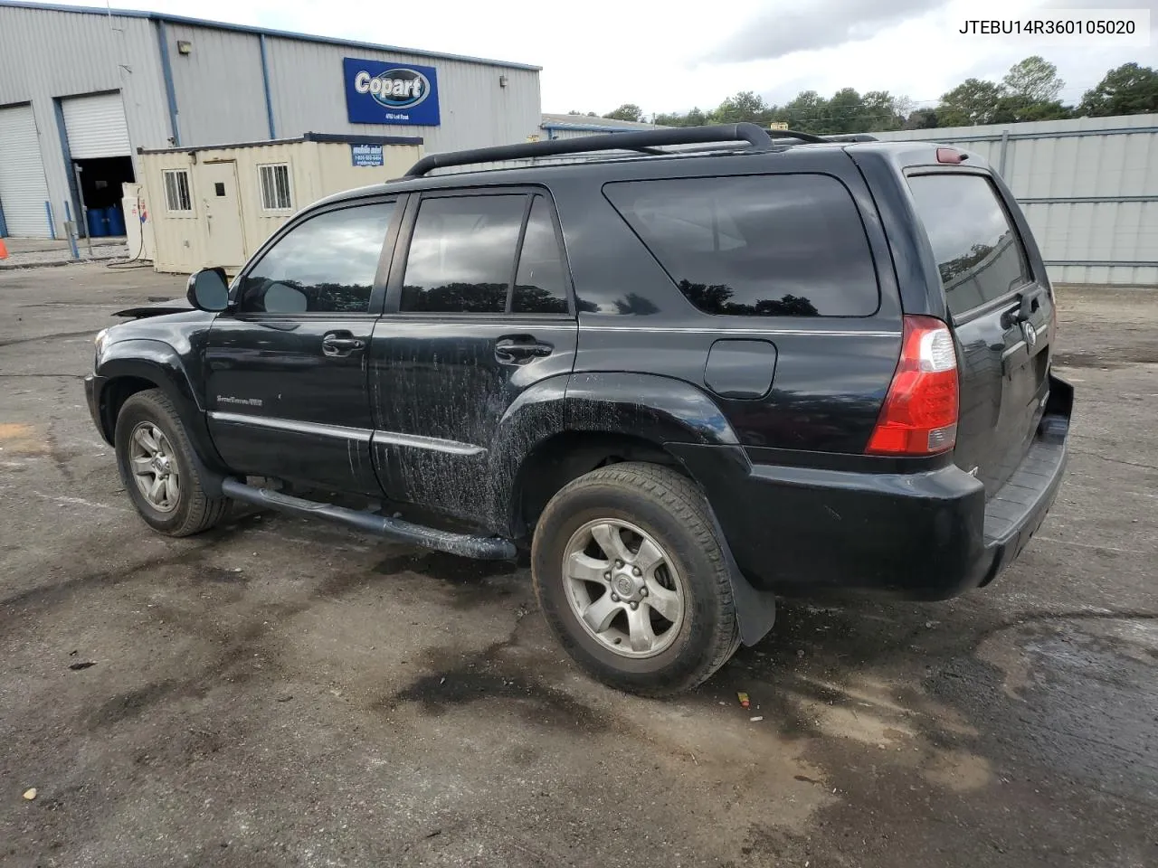 2006 Toyota 4Runner Sr5 VIN: JTEBU14R360105020 Lot: 79237524