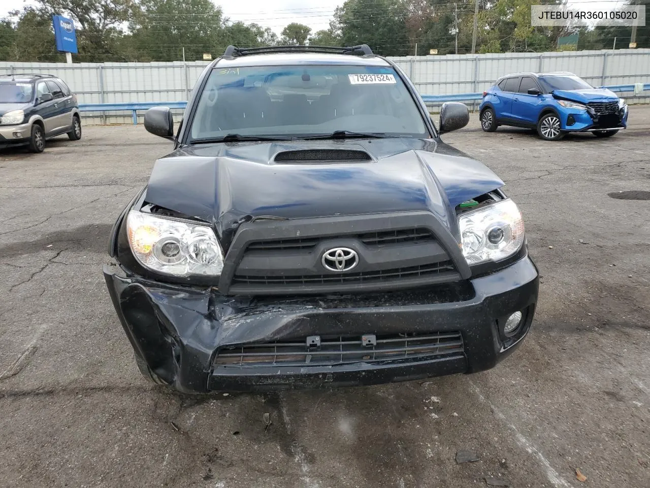 2006 Toyota 4Runner Sr5 VIN: JTEBU14R360105020 Lot: 79237524