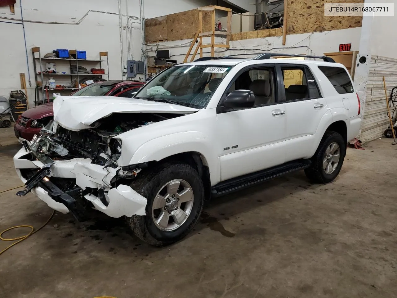 2006 Toyota 4Runner Sr5 VIN: JTEBU14R168067711 Lot: 79337154