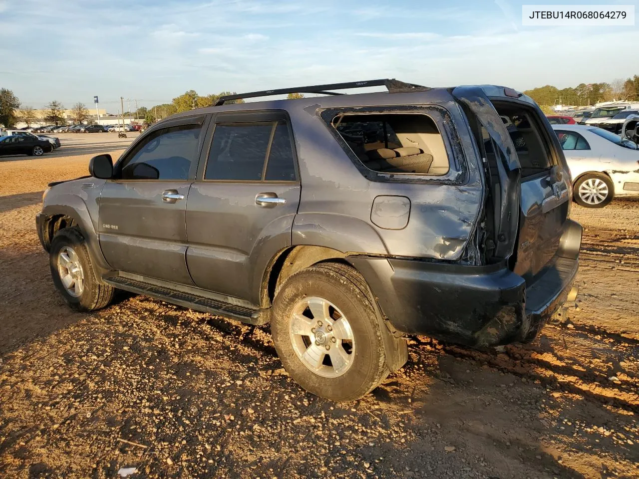 2006 Toyota 4Runner Sr5 VIN: JTEBU14R068064279 Lot: 79422034