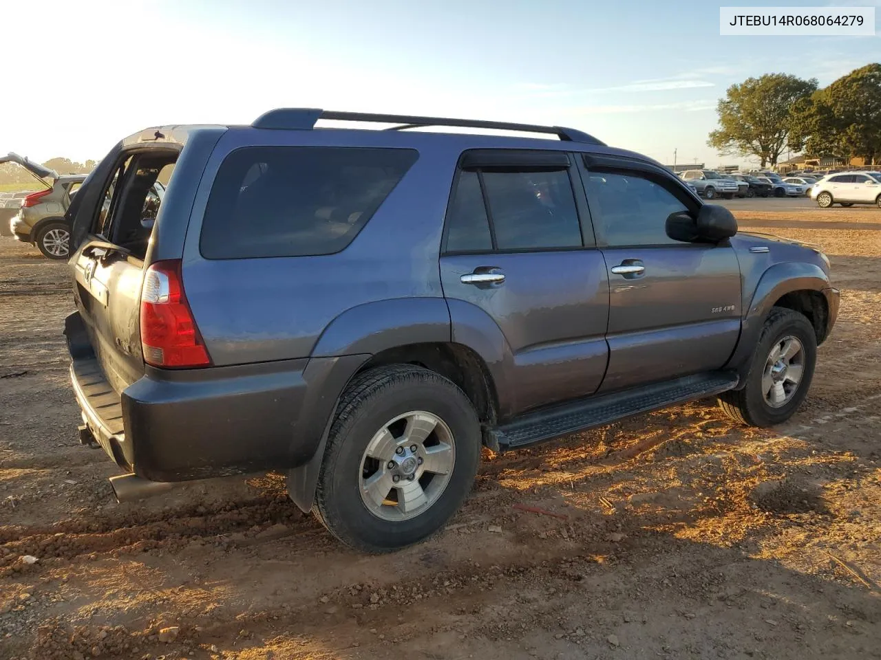 2006 Toyota 4Runner Sr5 VIN: JTEBU14R068064279 Lot: 79422034