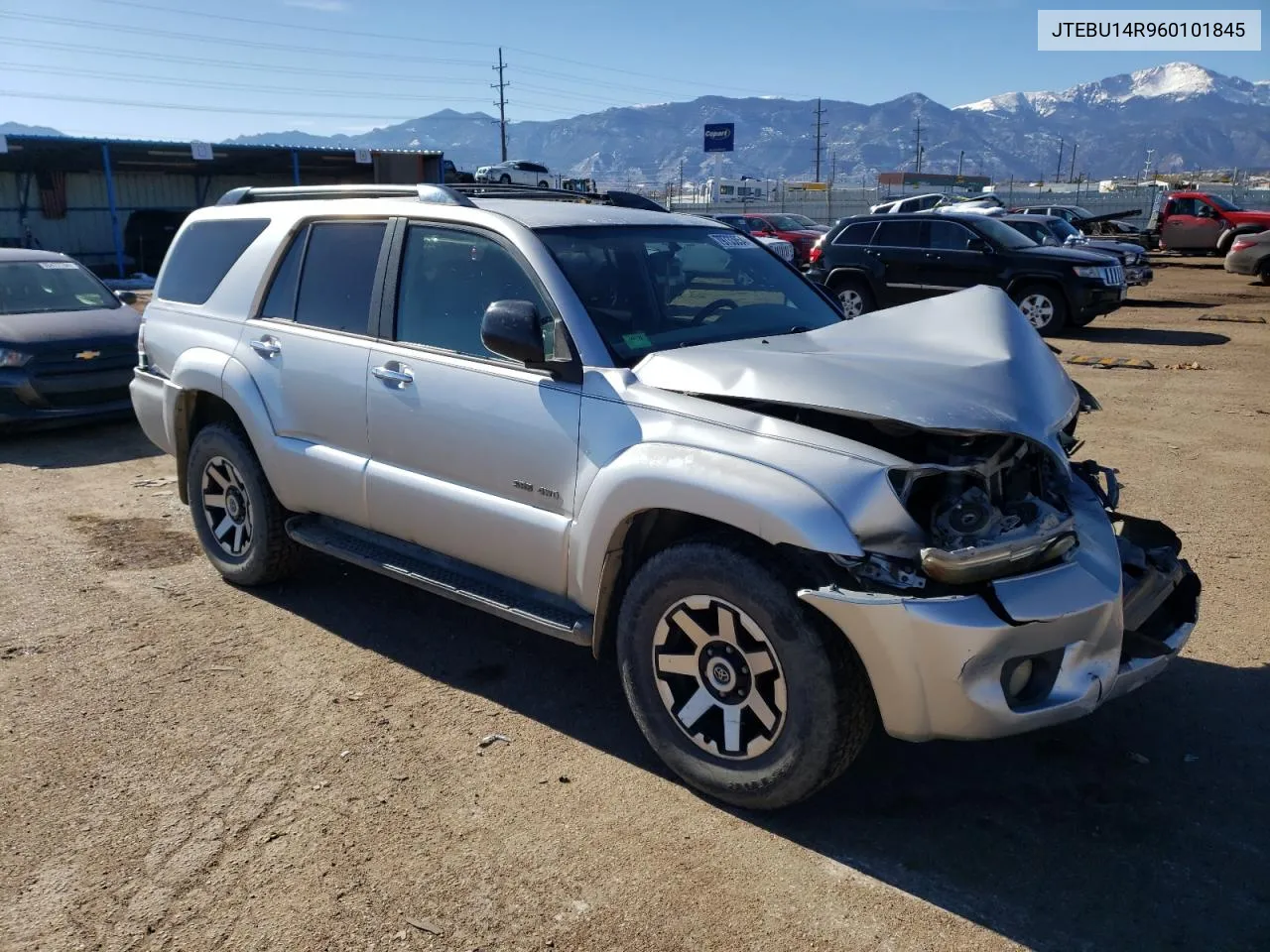 2006 Toyota 4Runner Sr5 VIN: JTEBU14R960101845 Lot: 79733854