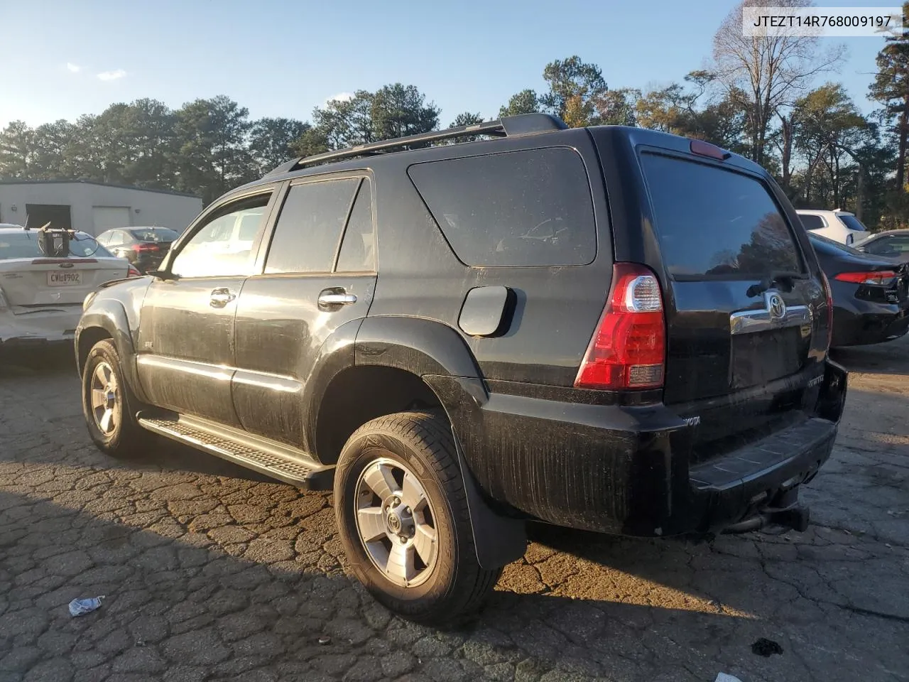 2006 Toyota 4Runner Sr5 VIN: JTEZT14R768009197 Lot: 80006464