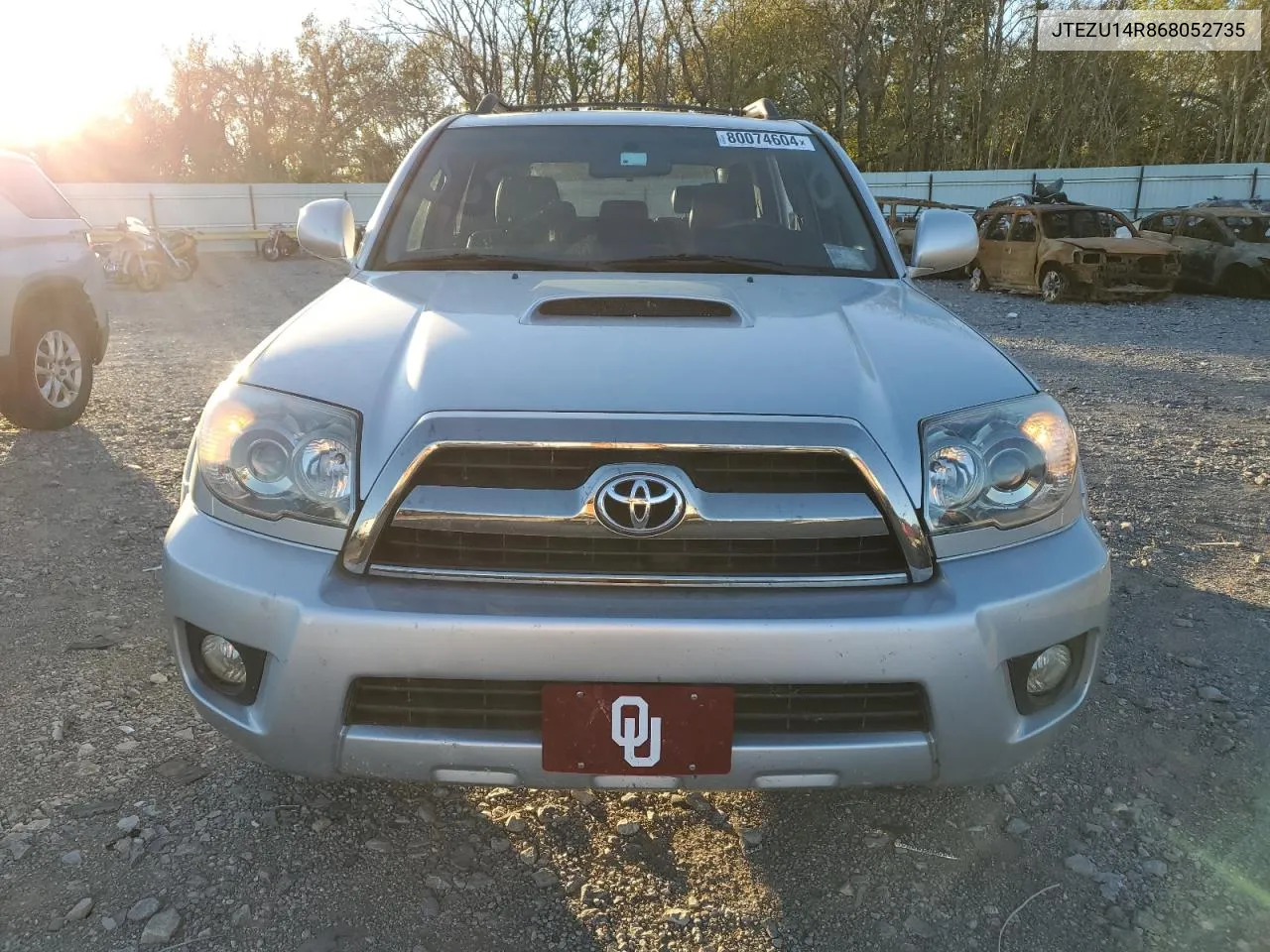 2006 Toyota 4Runner Sr5 VIN: JTEZU14R868052735 Lot: 80074604