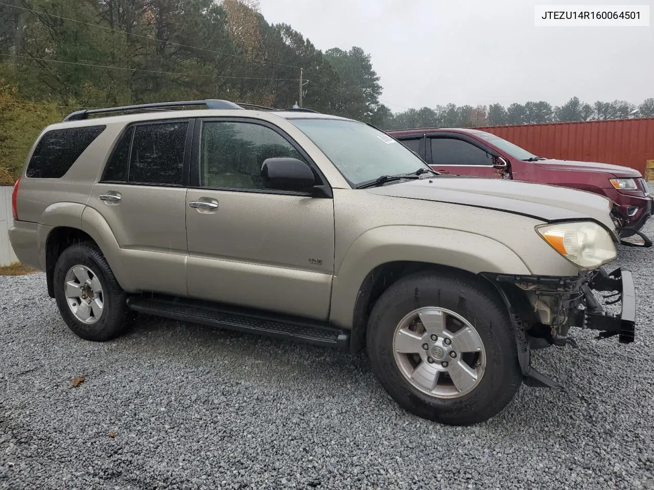 2006 Toyota 4Runner Sr5 VIN: JTEZU14R160064501 Lot: 80510614