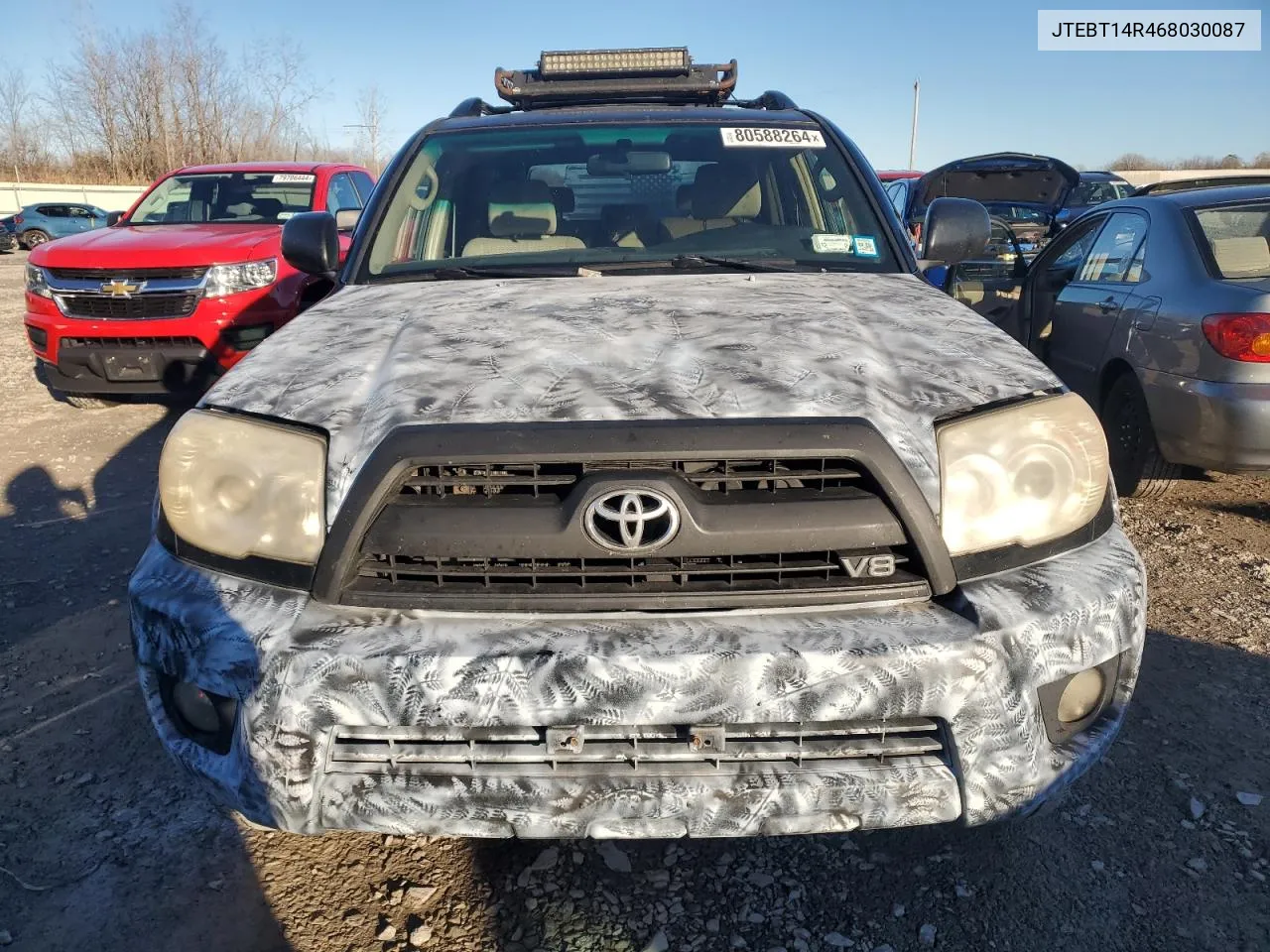 2006 Toyota 4Runner Sr5 VIN: JTEBT14R468030087 Lot: 80588264