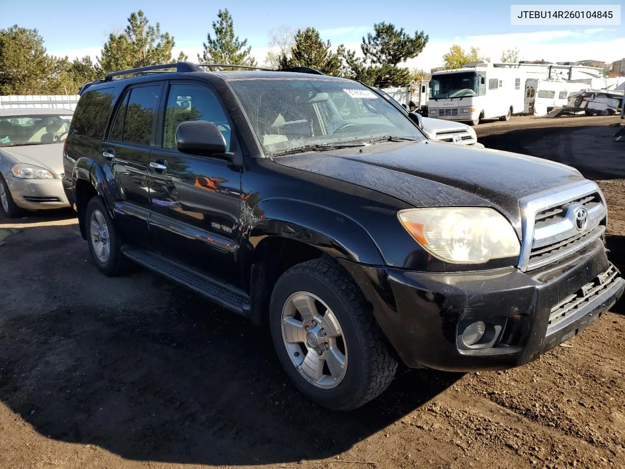 2006 Toyota 4Runner Sr5 VIN: JTEBU14R260104845 Lot: 80969004