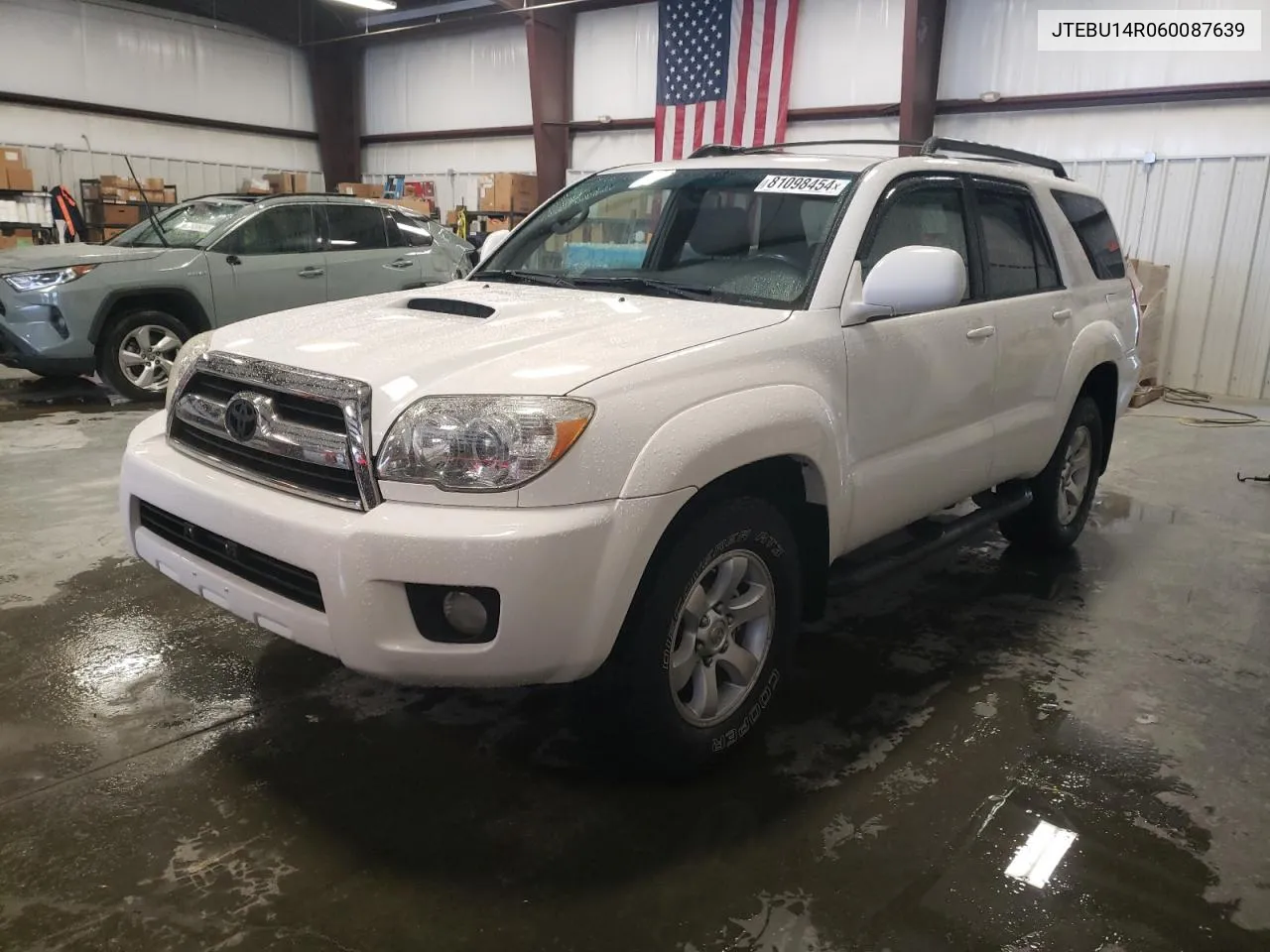 2006 Toyota 4Runner Sr5 VIN: JTEBU14R060087639 Lot: 81098454