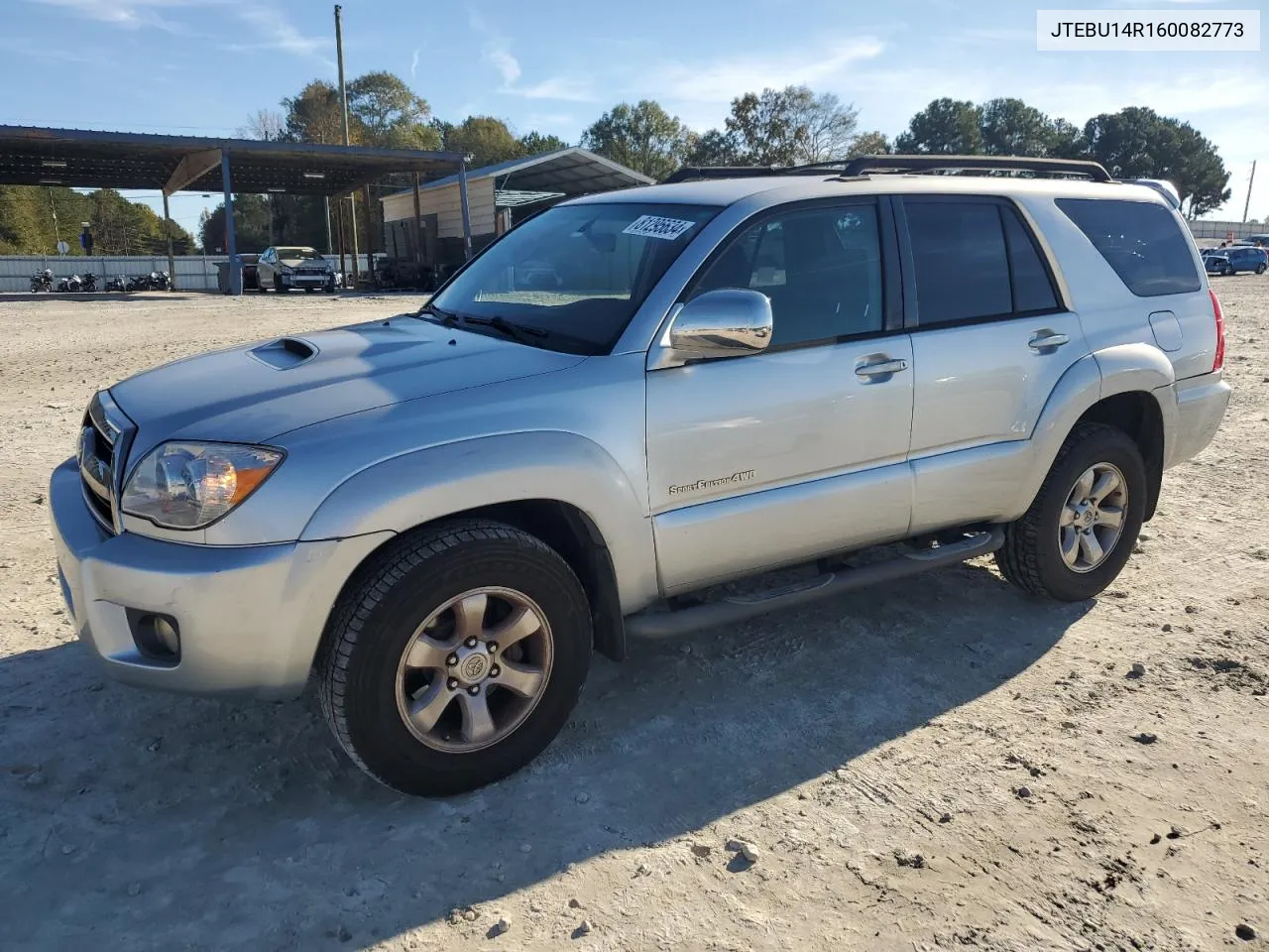 2006 Toyota 4Runner Sr5 VIN: JTEBU14R160082773 Lot: 81295634