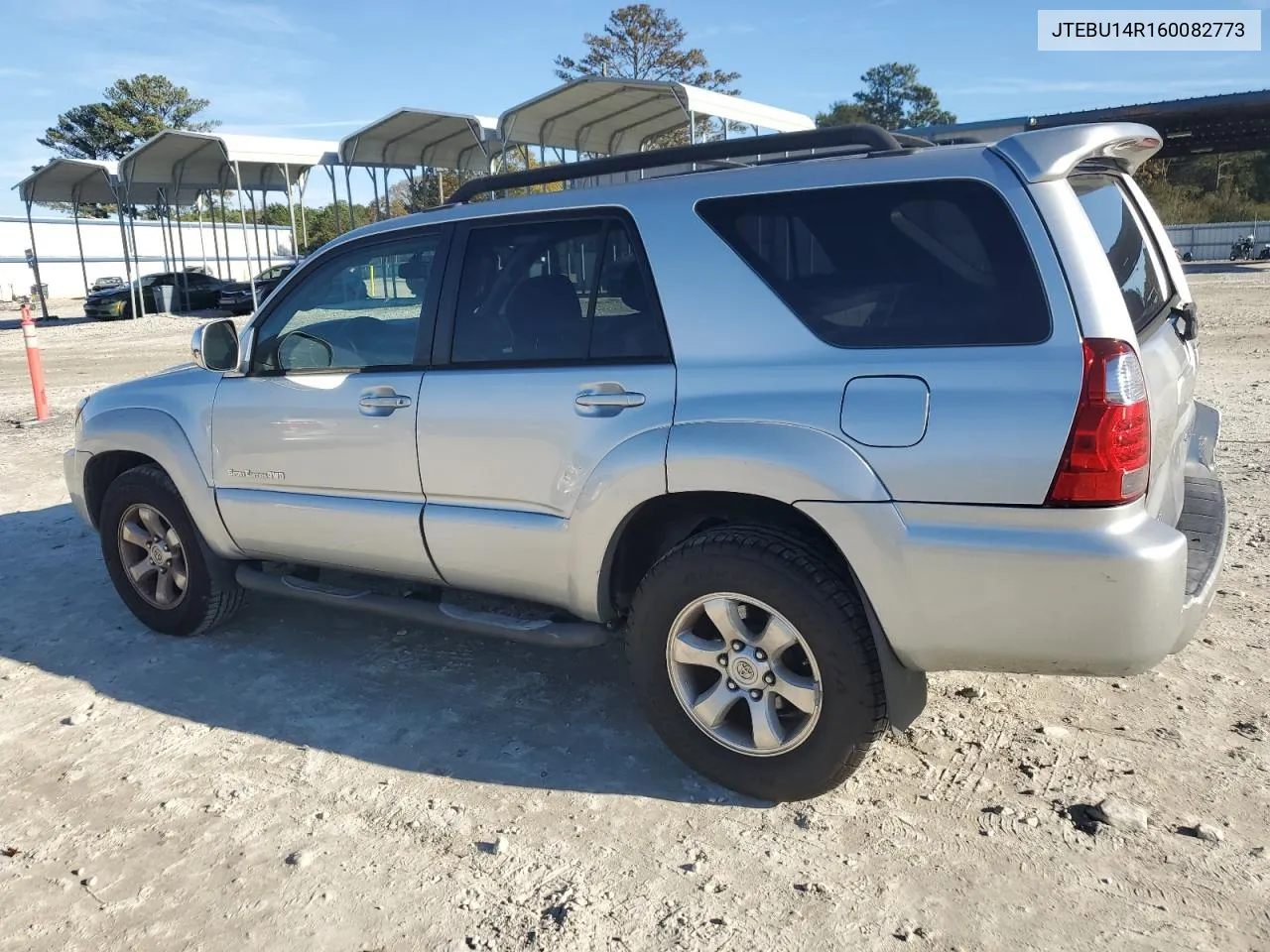 2006 Toyota 4Runner Sr5 VIN: JTEBU14R160082773 Lot: 81295634