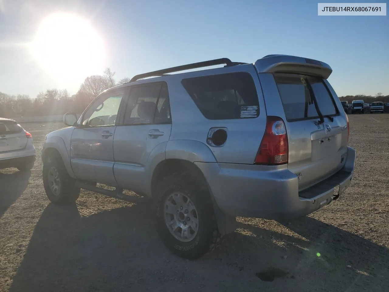 2006 Toyota 4Runner Sr5 VIN: JTEBU14RX68067691 Lot: 81430014