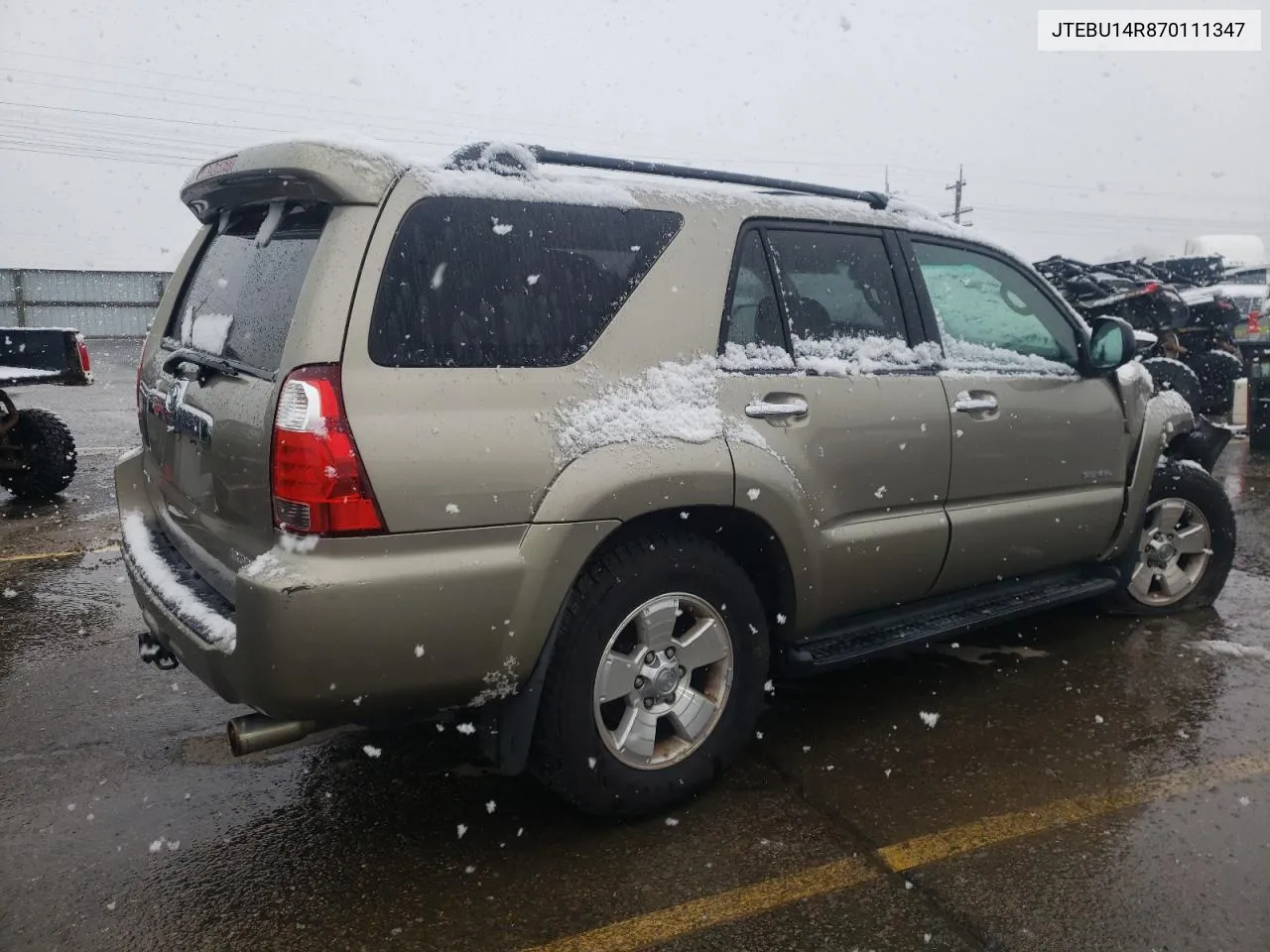 2007 Toyota 4Runner Sr5 VIN: JTEBU14R870111347 Lot: 42073634