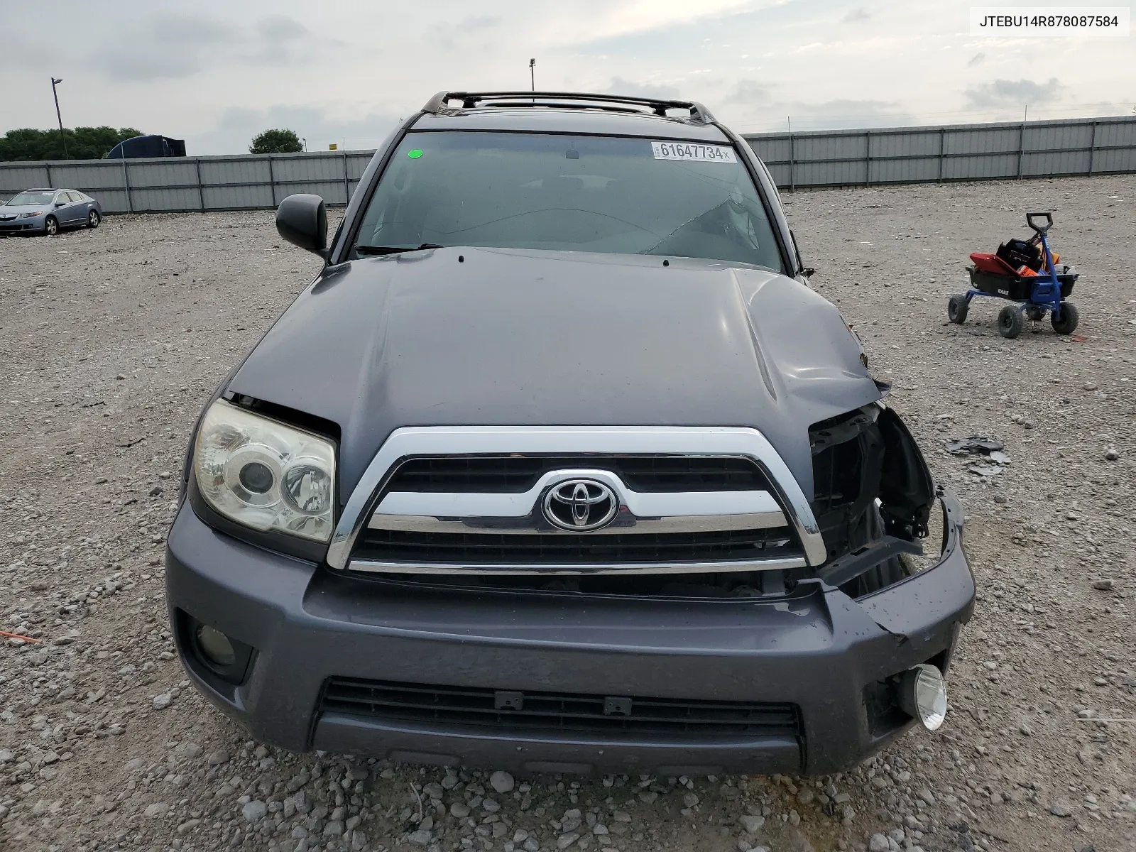 2007 Toyota 4Runner Sr5 VIN: JTEBU14R878087584 Lot: 61647734