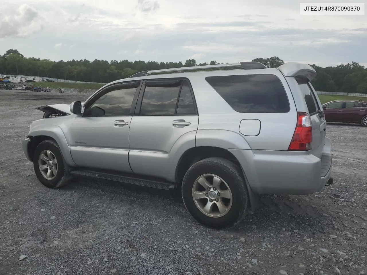 2007 Toyota 4Runner Sr5 VIN: JTEZU14R870090370 Lot: 62819704