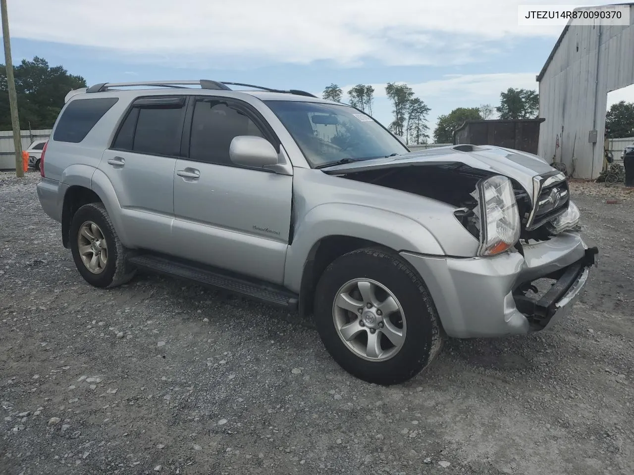 2007 Toyota 4Runner Sr5 VIN: JTEZU14R870090370 Lot: 62819704