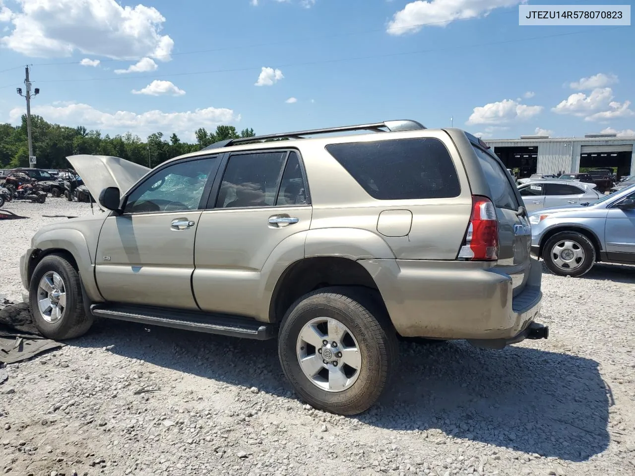 2007 Toyota 4Runner Sr5 VIN: JTEZU14R578070823 Lot: 62898424