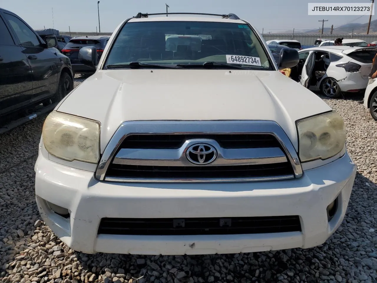 2007 Toyota 4Runner Sr5 VIN: JTEBU14RX70123273 Lot: 64892734