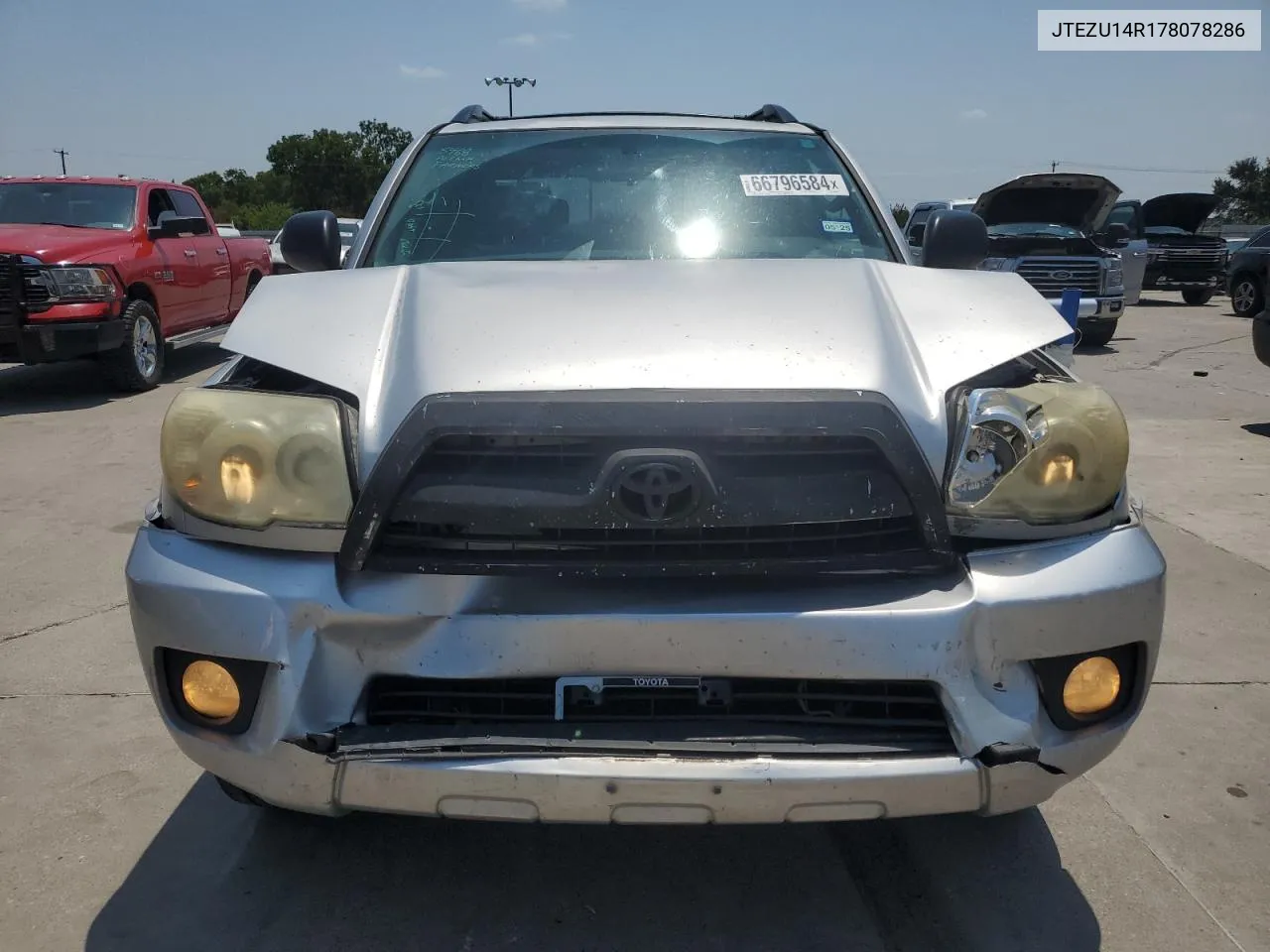 2007 Toyota 4Runner Sr5 VIN: JTEZU14R178078286 Lot: 66796584