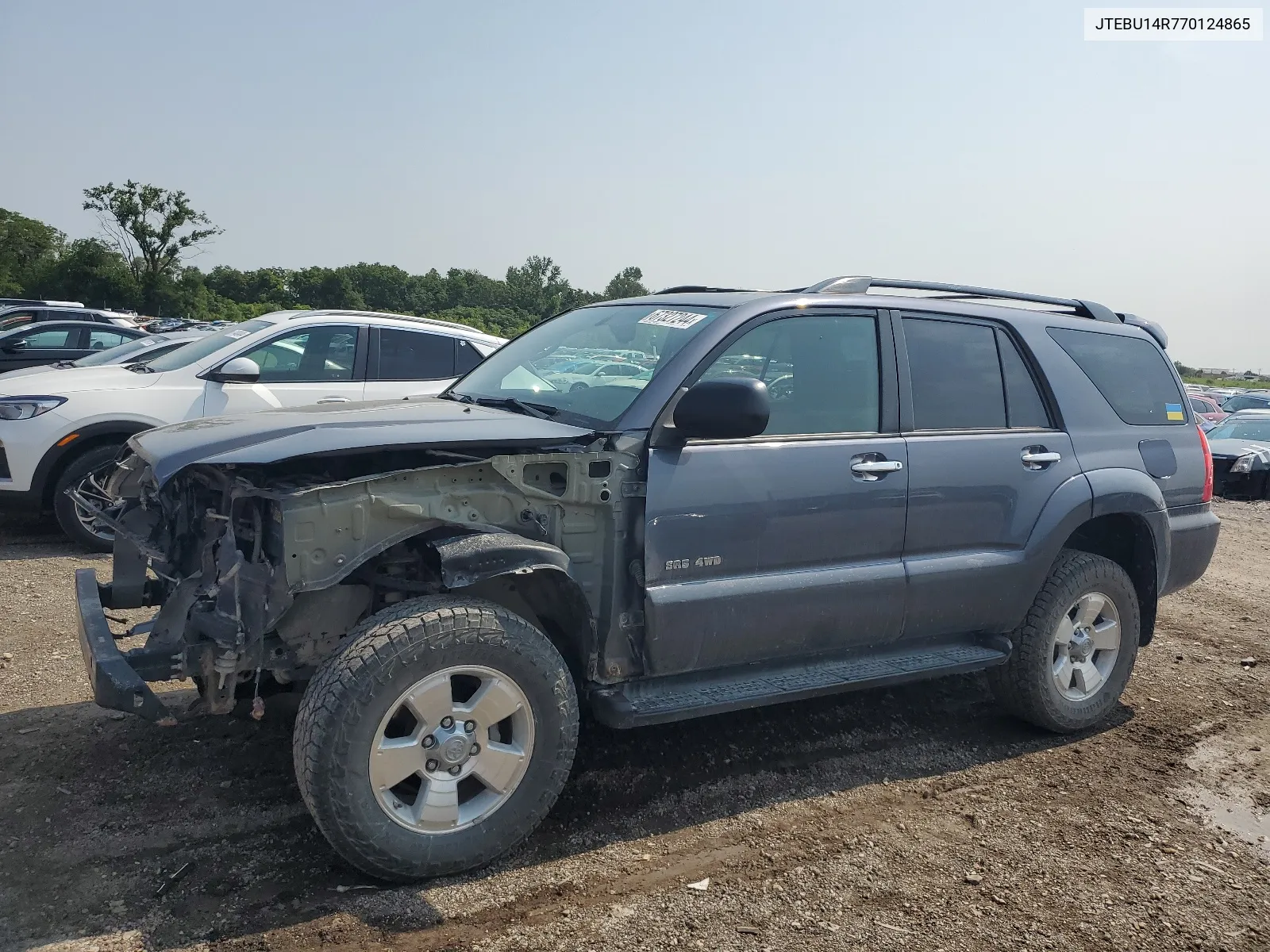 2007 Toyota 4Runner Sr5 VIN: JTEBU14R770124865 Lot: 67327244