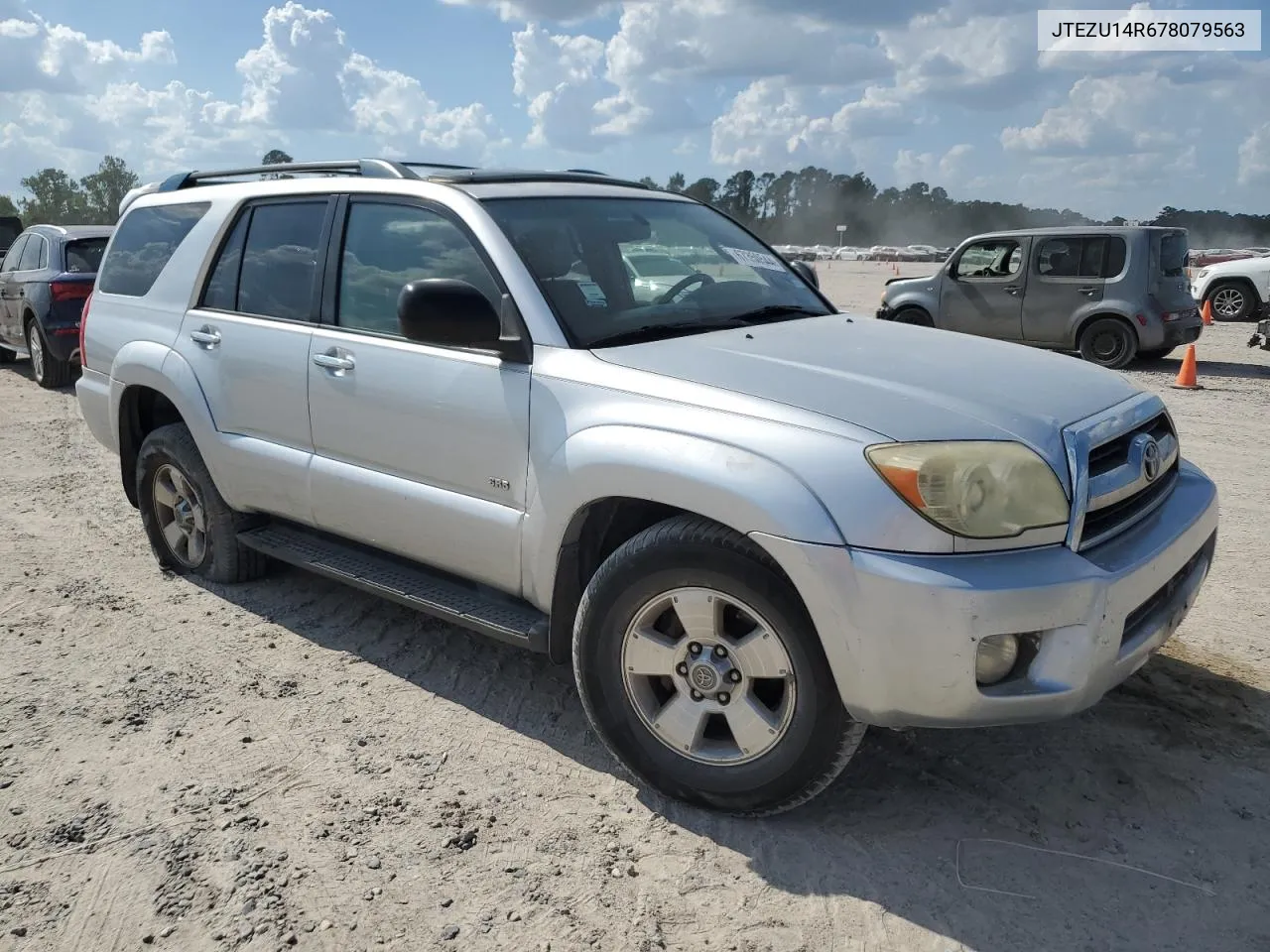 2007 Toyota 4Runner Sr5 VIN: JTEZU14R678079563 Lot: 67350544