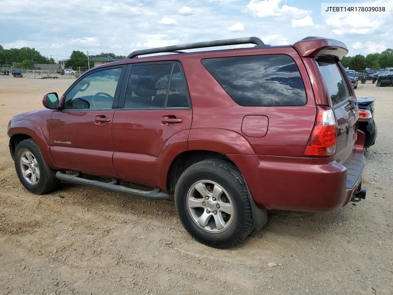 2007 Toyota 4Runner Sr5 VIN: JTEBT14R178039038 Lot: 68110494