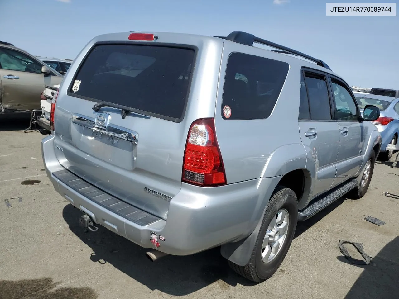 2007 Toyota 4Runner Sr5 VIN: JTEZU14R770089744 Lot: 68665354