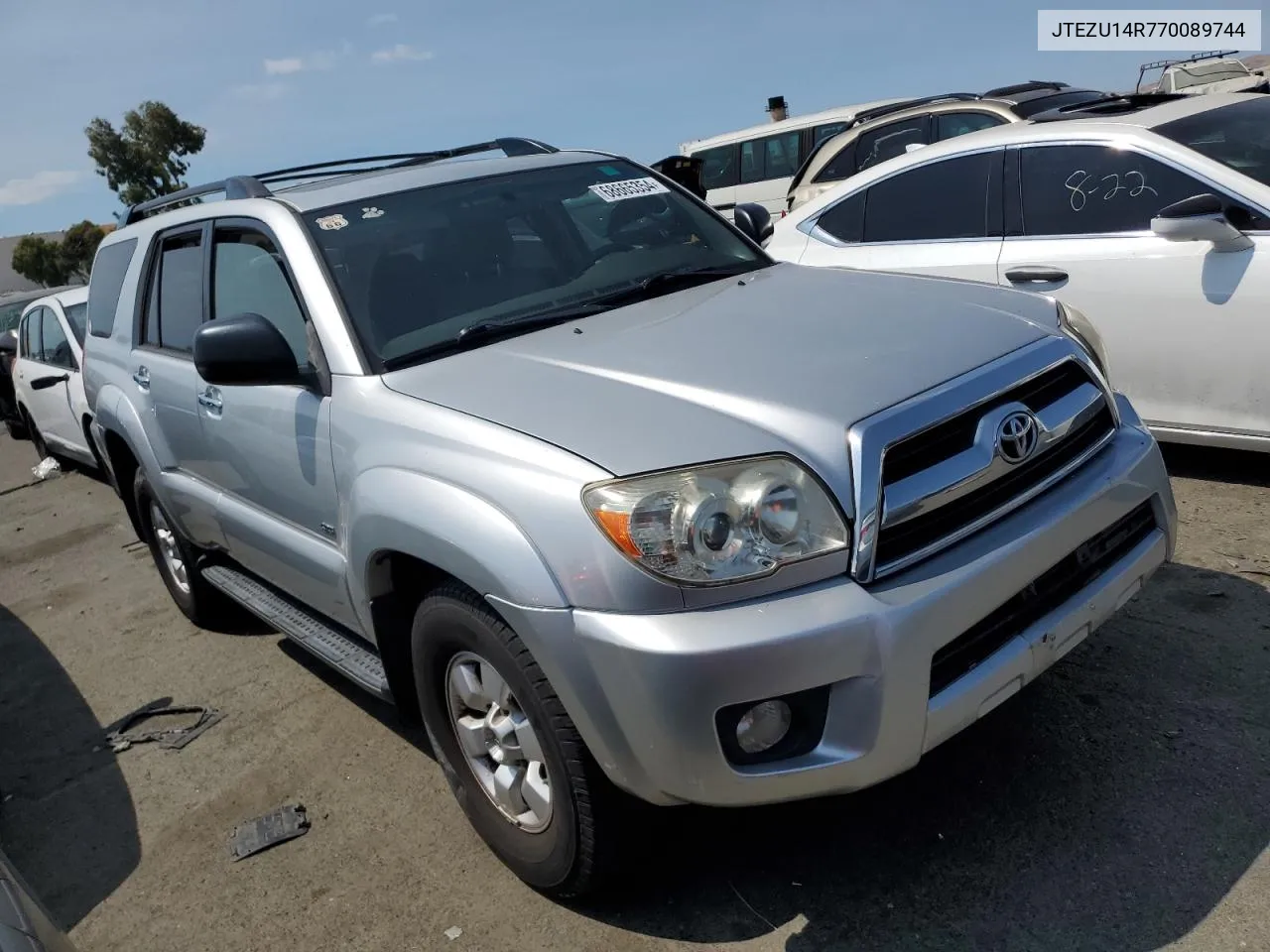 2007 Toyota 4Runner Sr5 VIN: JTEZU14R770089744 Lot: 68665354