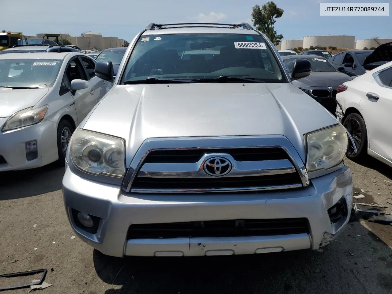 2007 Toyota 4Runner Sr5 VIN: JTEZU14R770089744 Lot: 68665354