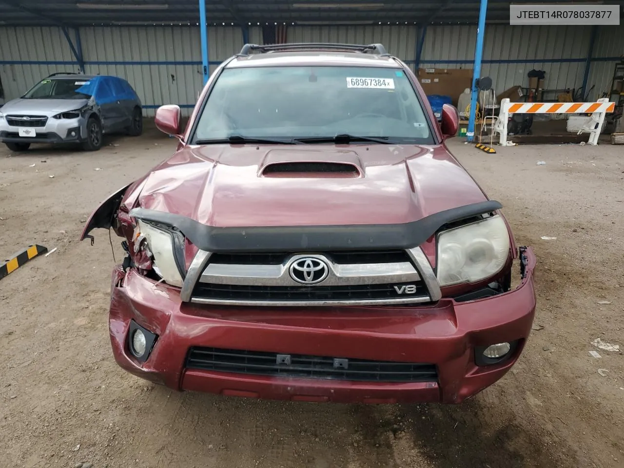 JTEBT14R078037877 2007 Toyota 4Runner Sr5