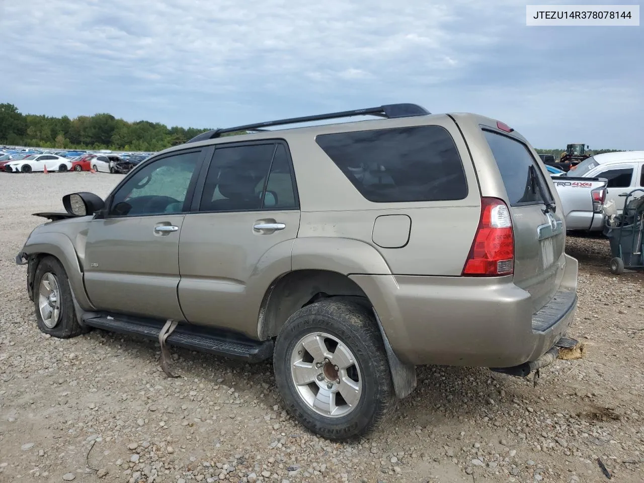 2007 Toyota 4Runner Sr5 VIN: JTEZU14R378078144 Lot: 69094804