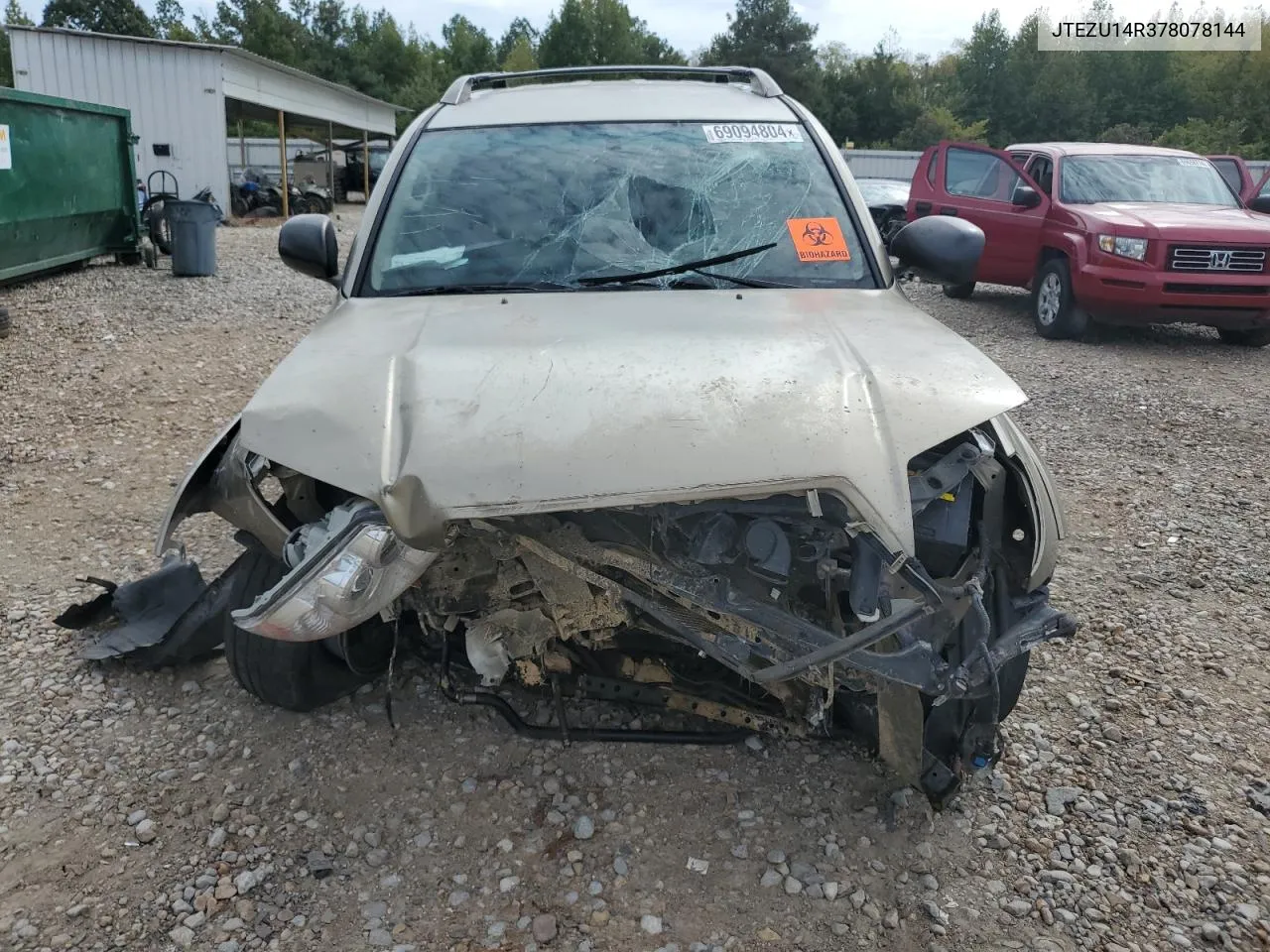 JTEZU14R378078144 2007 Toyota 4Runner Sr5