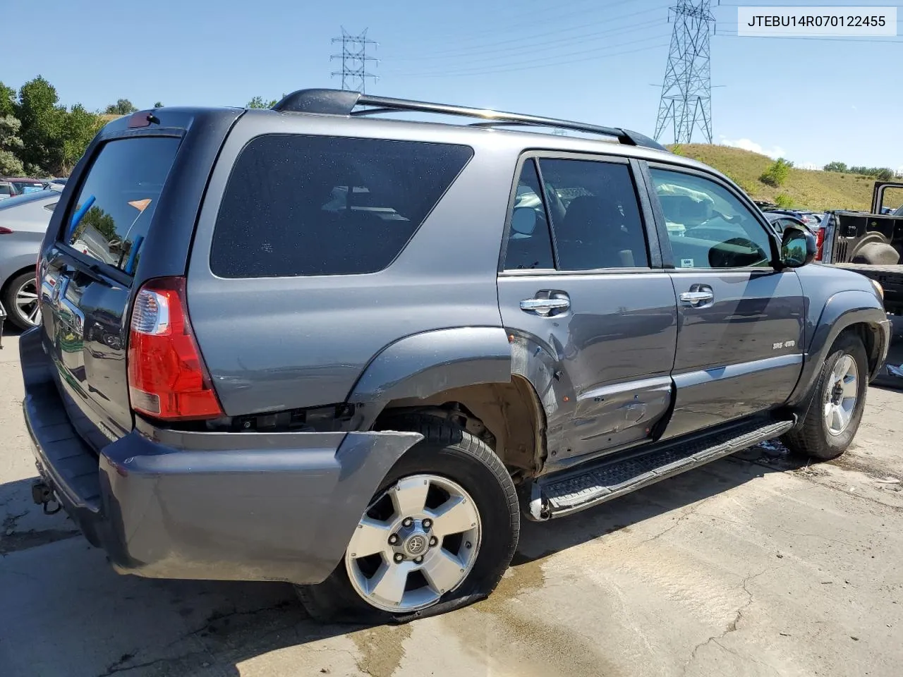 JTEBU14R070122455 2007 Toyota 4Runner Sr5