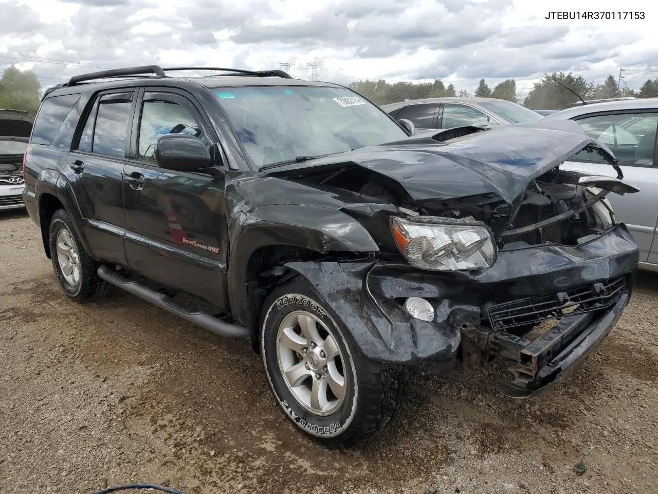 JTEBU14R370117153 2007 Toyota 4Runner Sr5