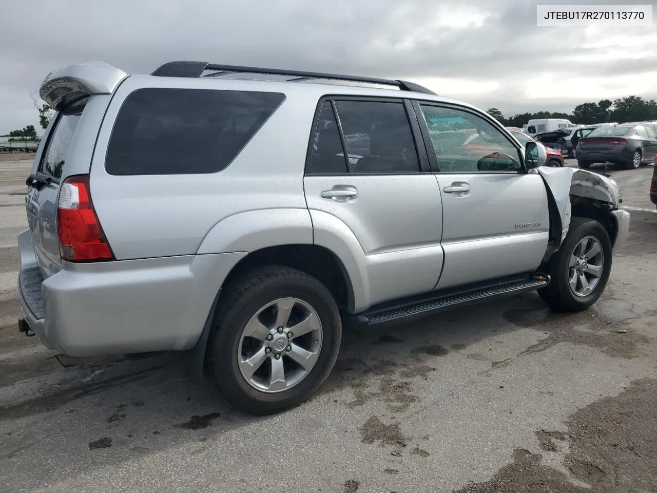 2007 Toyota 4Runner Limited VIN: JTEBU17R270113770 Lot: 70301204