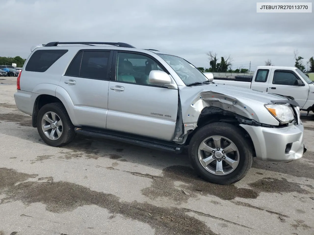 2007 Toyota 4Runner Limited VIN: JTEBU17R270113770 Lot: 70301204