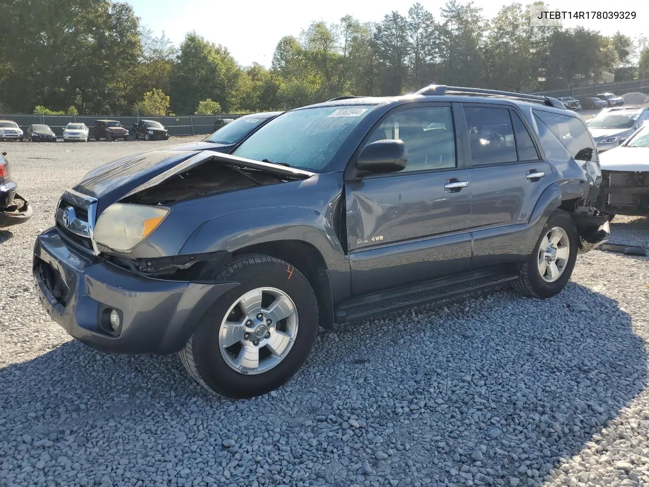 2007 Toyota 4Runner Sr5 VIN: JTEBT14R178039329 Lot: 70362944