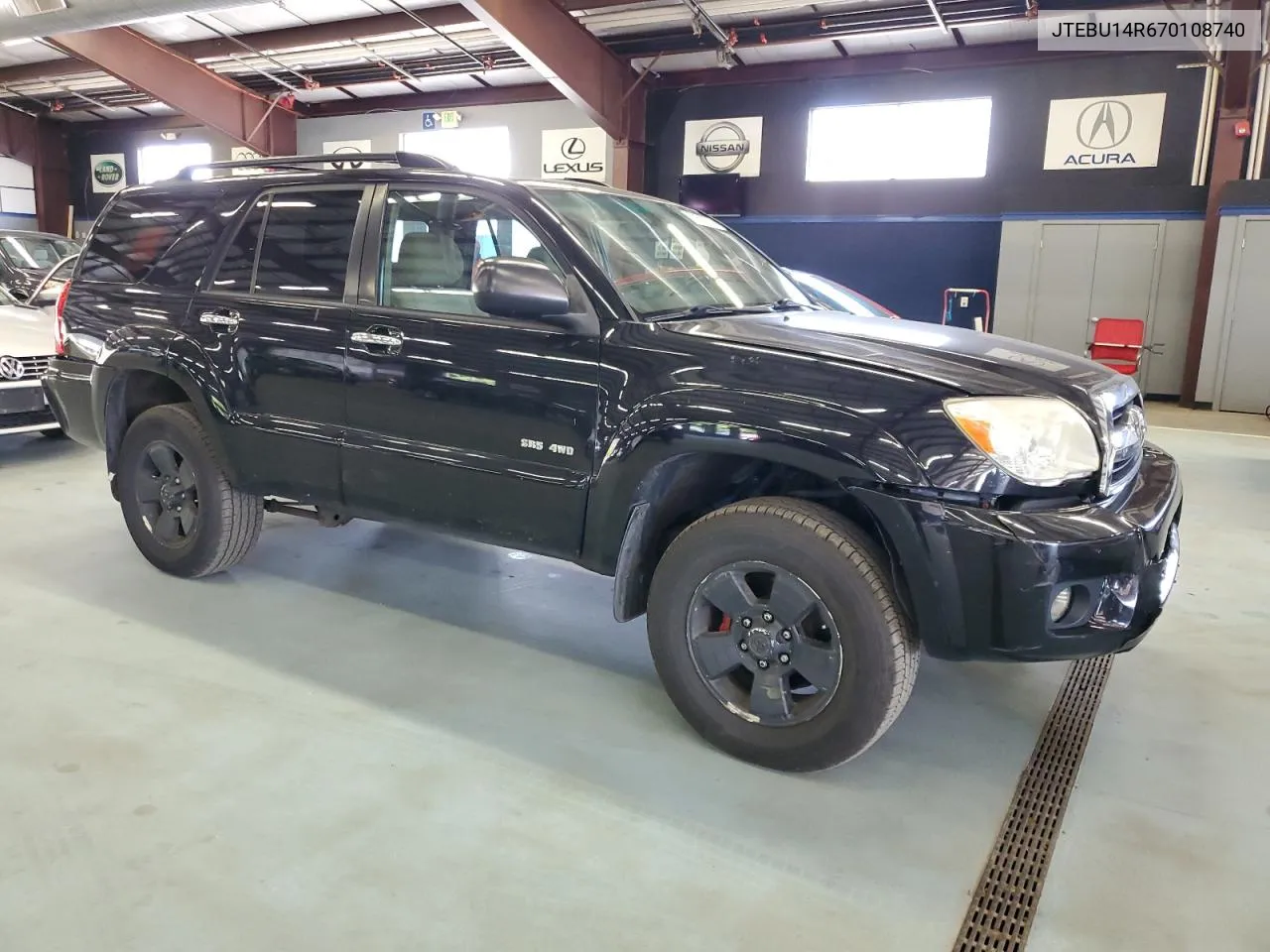 2007 Toyota 4Runner Sr5 VIN: JTEBU14R670108740 Lot: 70532514