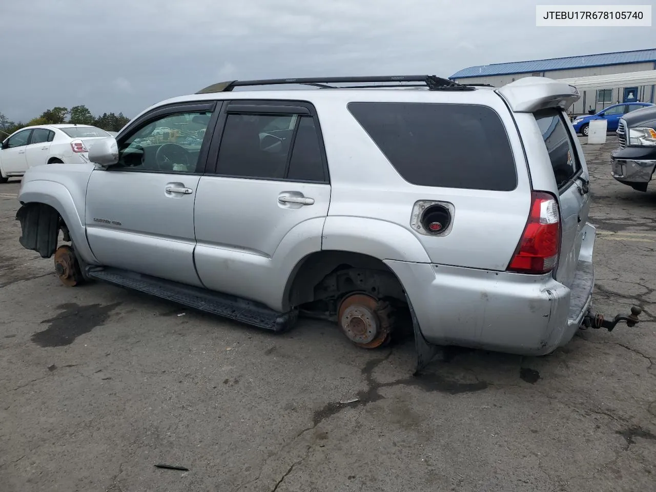 JTEBU17R678105740 2007 Toyota 4Runner Limited